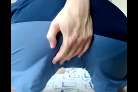 Masturbating: Dick balls deep in twink for being naughty