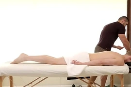 NextDoorStudios Jacked Arad's Massage Turns to Deep Anal Drilling