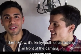 Gay Couple In Love Jock Stud And Boy Twink Paid To Fuck For Filmmaker POV