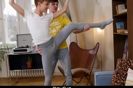 Petite firm ballet boy fucked hard and raw by twink boyfriend